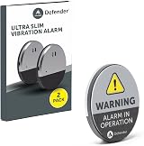 Defender Ultra Slim Window Alarm 2 Pack 130dB Smash Sensor Police Accredited view 8