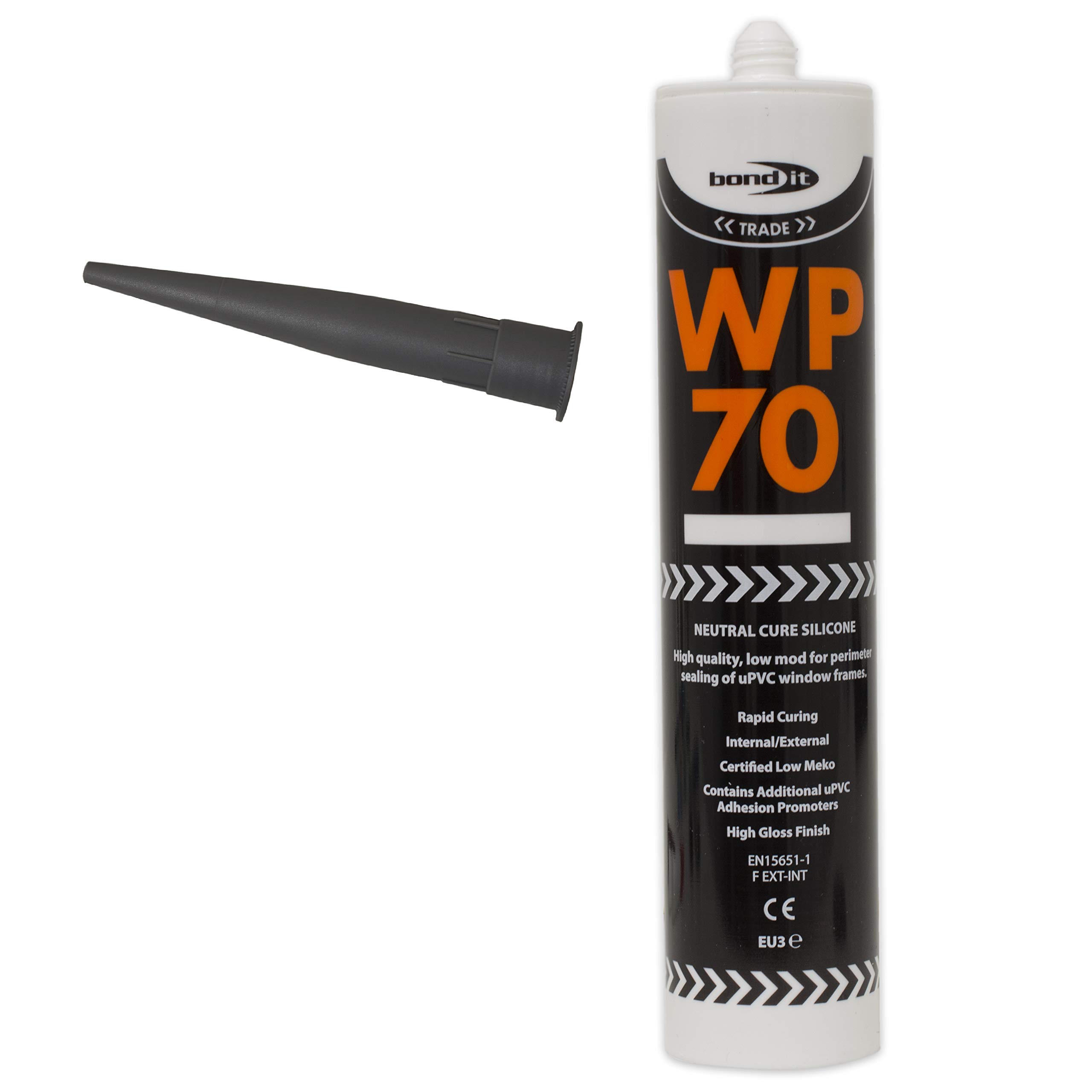 WP70 Silicone Sealant Low Modulus Neutral Cure Anthracite Grey