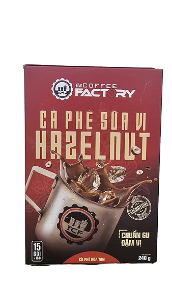 THE COFFEE FACTORY – INSTANT HAZELNUT COFFEE, AUTHENTIC...