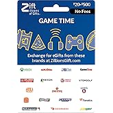 Zift Zillions Game Time Gift Card