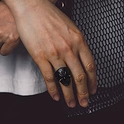 Bandmax Mens Skull Jewelry Gothic Punk Skull Rings
