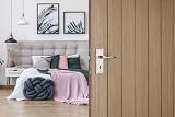 Designer Levers Berkeley Modern Design Lever Door Handle 1 Pair Satin Nickel view 7