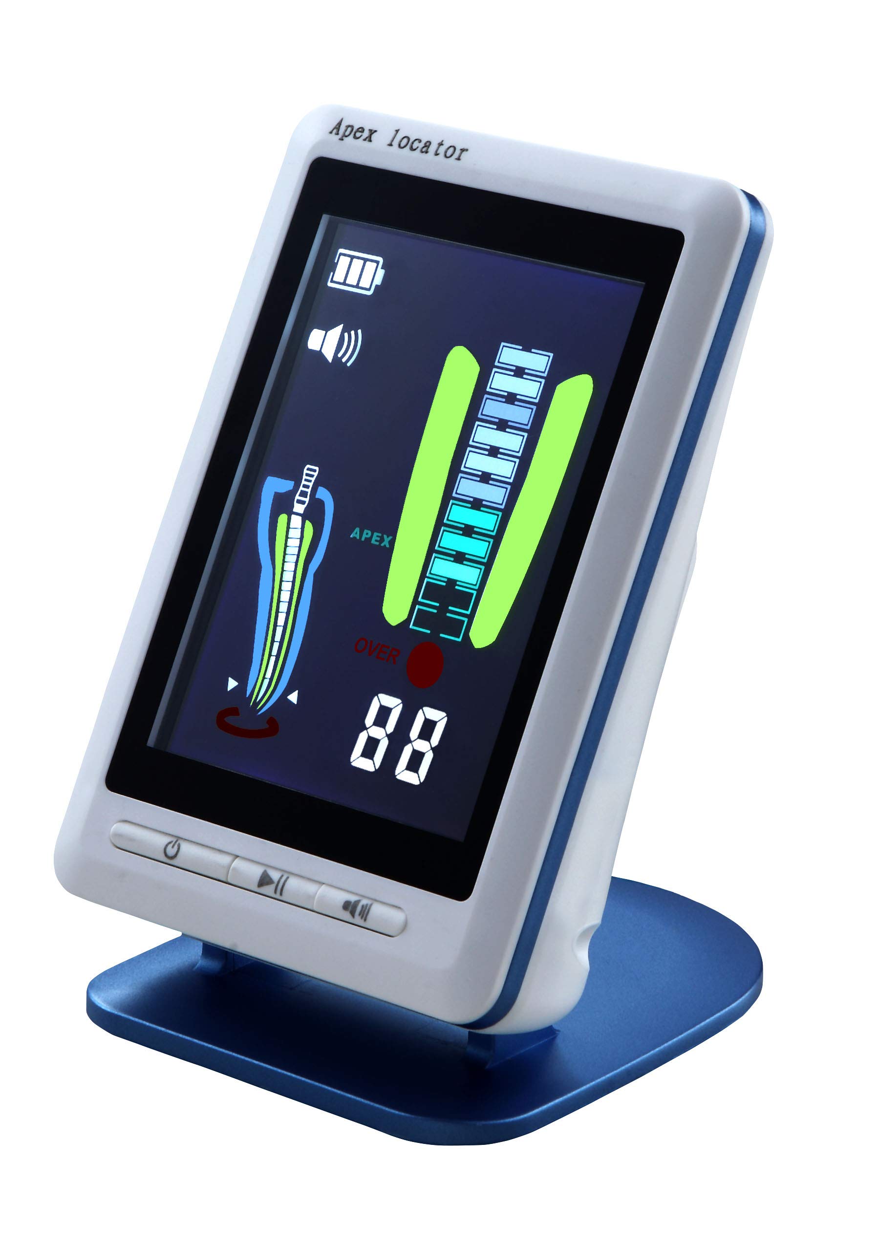 ORILAO 4.5" LCD Endodontic Apex Locator III Root Canal Finder Endo Measure (Blue)