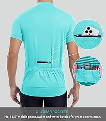 Spotti Men's Cycling Bike Jersey Short Sleeve with