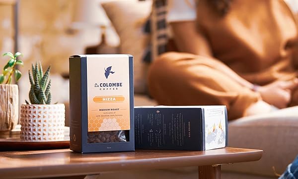LA COLOMBE NIZZA MEDIUM ROAST DRIP GRIND GROUND COFFEE – NOTES OF MILK CHOCOLATE, NUTS & BROWNIE WITH HONEY-SWEET ROASTED NUTTINESS, 12 OUNCE (PACK OF 1)
