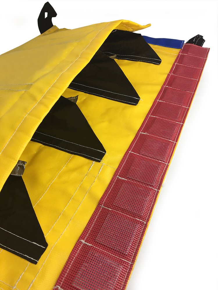 Quick Dam Water-Gate is a Portable Water Dam that rises with flow of water, 20in high x 50ft long, 1-Pack. item is in good condition 