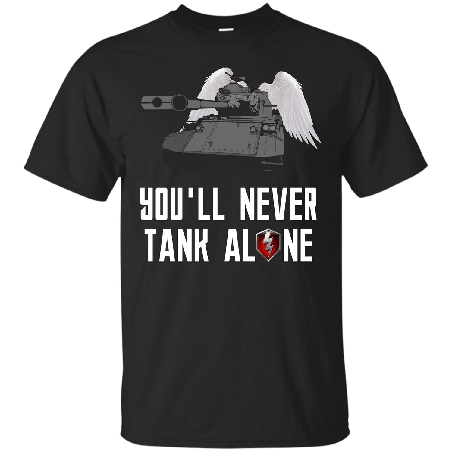 World Of Tanks Blitz You Ll Never Tank Alone T Shirt 9283 Seknovelty
