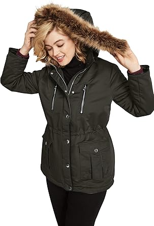 plus parka coat