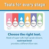 Dr Brown's Natural Flow Anti-Colic Options+ Wide-Neck Glass Bottles 9oz Pack of view 7