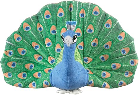 plush peacock