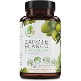 Zapote Blanco(White)90 Capsules(1500 mg per Serving)Reinforced w/Garlic,Hawthorn Berry,Parsley &amp; Ginkgo Biloba-Extra Strength Herbal Formula Overall Wellness,100% Natural,Vegan,Non-GMO by Bexpertsusa