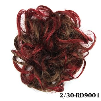 Amazon Com Deniya Ladies Synthetic Curly Elastic Multi Tonal
