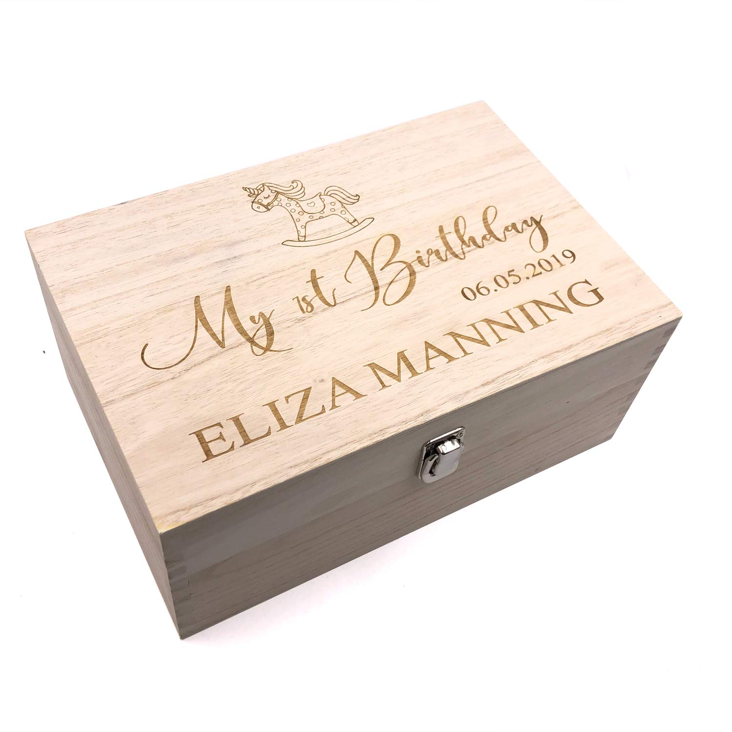 first birthday keepsake box