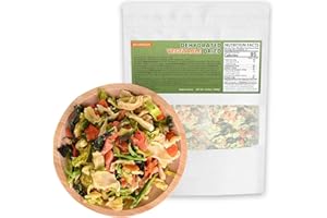 BAYUEDEGUA-Dehydrated Vegetable Dried 300g/10.58oz Mixed Vegetable Pack,Suitable for kitchen,Camping,Convenience food. Serve 