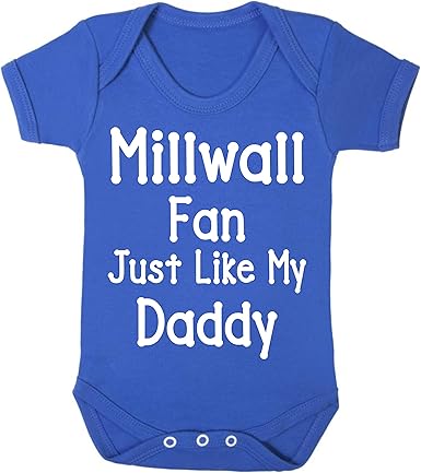 millwall baby grow
