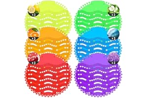 LMSNE 18 Pcs Urinal Screens Deodorizer | Urinal Deodorizer 3d Wave Anti-Splash Odor Protection For Toilets, Bathroom, Office 