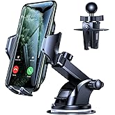 VICSEED [No.1 Powerful Suction] [Rally Racing-Grade Stability] Phone Holders for Your Car 2025 Upgraded Car Phone Holder Moun