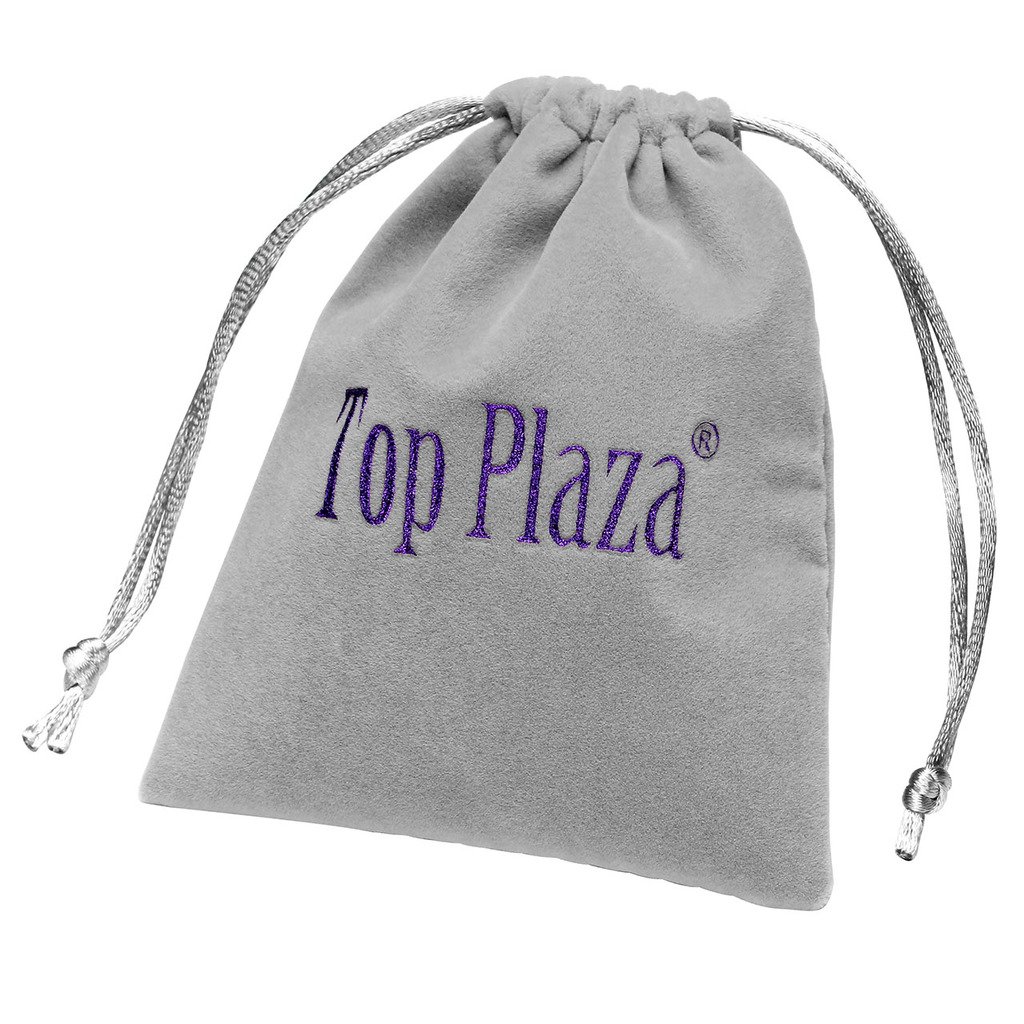 Top Plaza Mens Brown Genuine Leather Band Analog Quartz Casual Wrist Watch With Calendar Waterproof