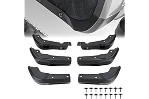 Mud Flap Delete Fits for 2019-2025 GMC Sierra 1500 2WD/4WD | Front and Rear Mud Flap for GMC Sierra 1500 Accessories 2019-202