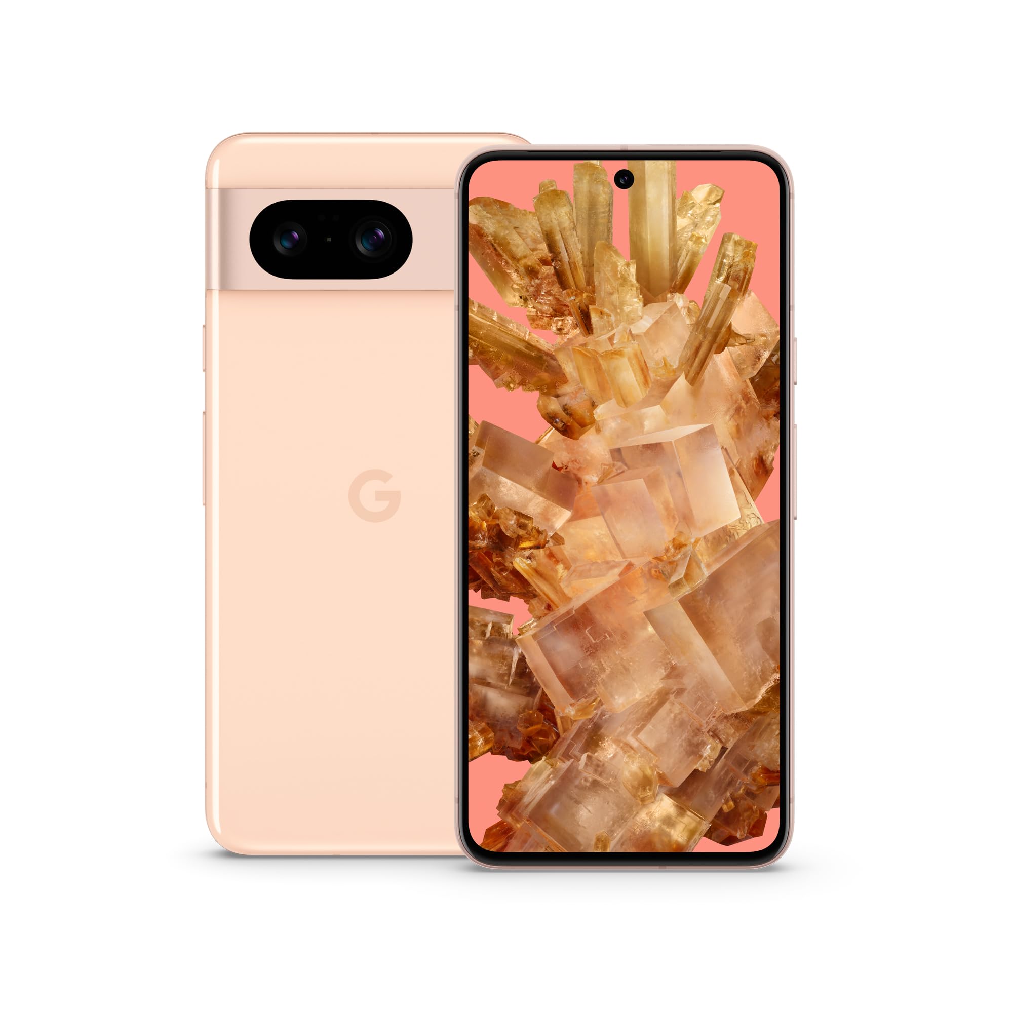 Google Pixel 8: smartphone Android sbloccato con fotocamera Pixel avanzata, batteria con 24 ore di autonomia e sicurezza efficace - Rosa, 256GB