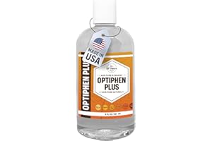 33RD PARALLEL SOAP CO. OPTIPHEN Plus Natural Preservative (4 oz) Paraben-Free; Formaldehyde-Free; Water & Oil Soluble | Suitable for Soap Making, Lotions, Conditioners, Creams & More | Keeps Products Fresh/Safe | 4 Ounces