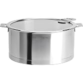 Cristel Strate C16QLKSA Saucepan, 1.5 quart, Silver