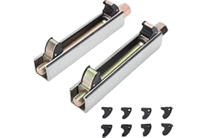 Keenso Motorcycle Coil Spring Compressor, Heavy Duty Chrome Molybdenum Steel Tool with Protective Sleeve for Rear Double Shoc