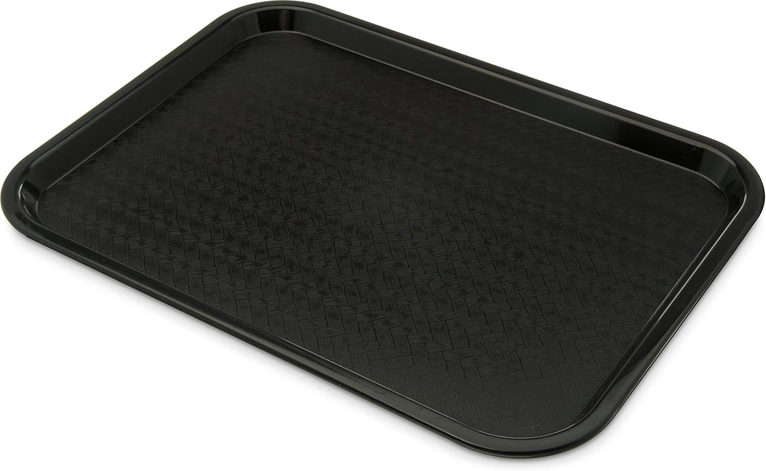 Carlisle CT121603 Café Standard Cafeteria/Fast Food Tray, 12" x 16", Black: Home Improvement
