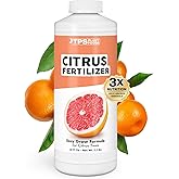 Citrus Fertilizer &ndash; Liquid Plant Food for Bigger Harvests, 32oz | Iron &amp; Micronutrient Enriched Formula, Helps Fruit Set, For All Citrus, Supports Green Leaves, Indoor &amp; Outdoor Use