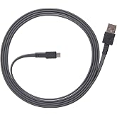Ventev Flat USB A to Micro USB High Speed Tangle-Free 6 Foot Cable