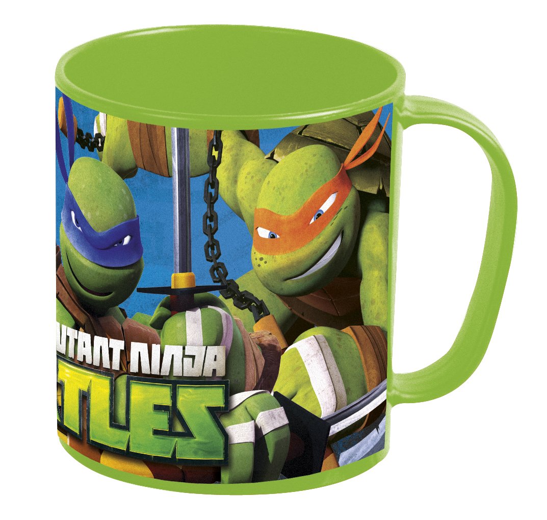 Tortugas Ninja- Taza plastico microondas 36 cl (STOR 48404), centimeters (