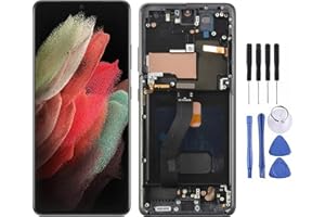 For Samsung Galaxy S21 ultra LCD Screen Replacement,LCD Display Touch Screen Digitizer Assembly with Repair Tools, Compatible