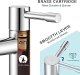 Wasserrhythm Twin Basin Taps Chrome Lead-Free 304 Stainless Steel 1/4 Turn view 4