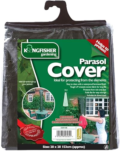 Best Price Square Kingfisher Parasol Cover Waterproof UV 150cm