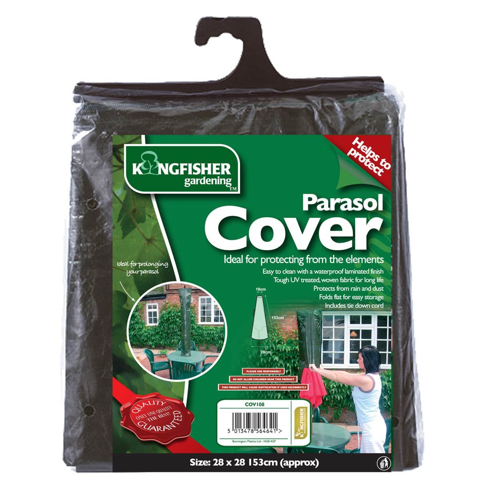Kingfisher Parasol Cover - Packaging May Vary