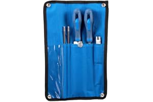 PFERD Sharpening Files Set CS-SLS-4.8 in Roll Bag | Diameter 4.8 mm | 3/16 Inch for Chain Pitch .325 Inch | 18076 - for Comfortable and Power-saving Sharpening of Saw Chains