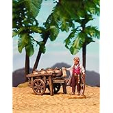 Fontanini by Roman Inc., Cart with Pots, 5" Collection, Nativity Figure and Accessories, Hand Sculpted and Painted