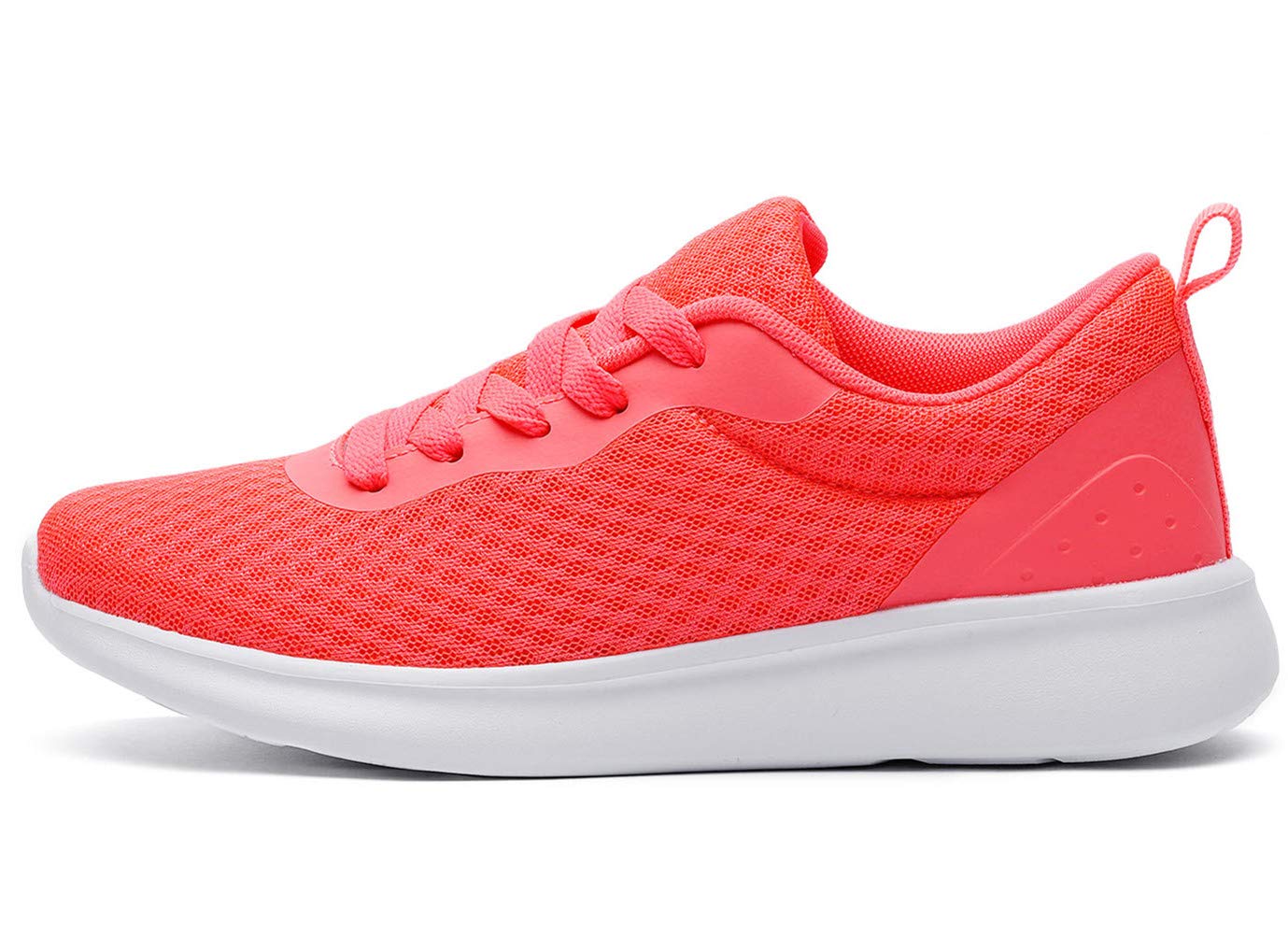 DADAWEN Women's Athletic Walking Shoes Lightweight Casual Breathable Mesh Running Sneakers Hot Pink US Size 6 - Image 4