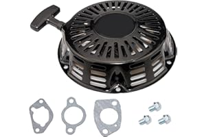 HZ Black Pull Start Recoil Starter Assembly for Honda GX340 GX390 GX610 GX620 Harbor Freight 420cc Engine Water Pump Pressure Washer Generator More Power Equipment