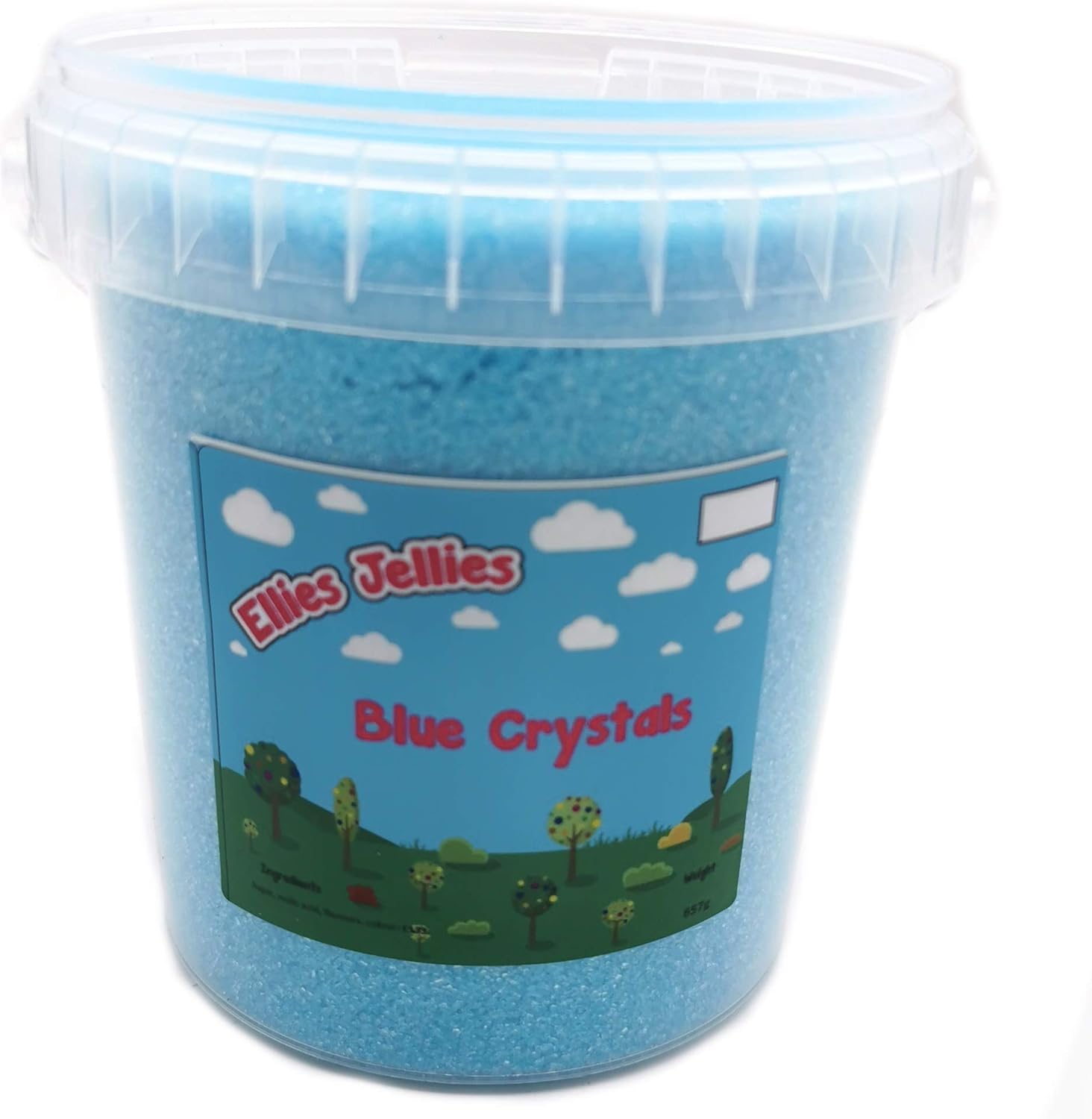 Ellies Jellies® Blue Crystals 657g Bucket Amazon.co.uk Grocery