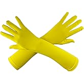 Howriis Women's and Men's Spandex Costume Gloves 15" Elbow Length Halloween Cosplay Party Gloves