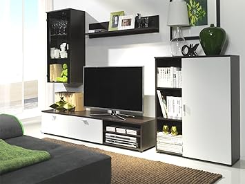 Jurek White Wenge Living Room Furniture Set Dana 2 Amazon Co Uk