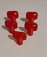 Lockshield Radiator Valve Keys 7x3mm Myson Matchmate Microbore 5-Pack PLA view 6