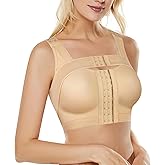 BRABIC Womens' Front Closure Post-Surgery Posture Corrector Bra Shaper Tops with Breast Support Band