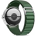 BandRain Alpine Loop Bands Compatible with Google Pixel Watch 3 45mm 41mm/Pixel Watch 2 Band/Google Pixel Watch Band - Upgraded Metal Lugs - Nylon Sport Straps for Men & Women