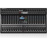 SIKUING 16 Channel Audio Mixer with Bluetooth, 99 DSP Effects | +48V phantom power for condenser mics. USB recording &amp; MP3 playback. PFL monitoring, AUX output.Ideal for stage, studio