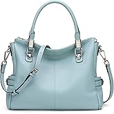 S-ZONE Women Genuine Leather Handbag Shoulder Purse Satchel Tote Crossbody Bag