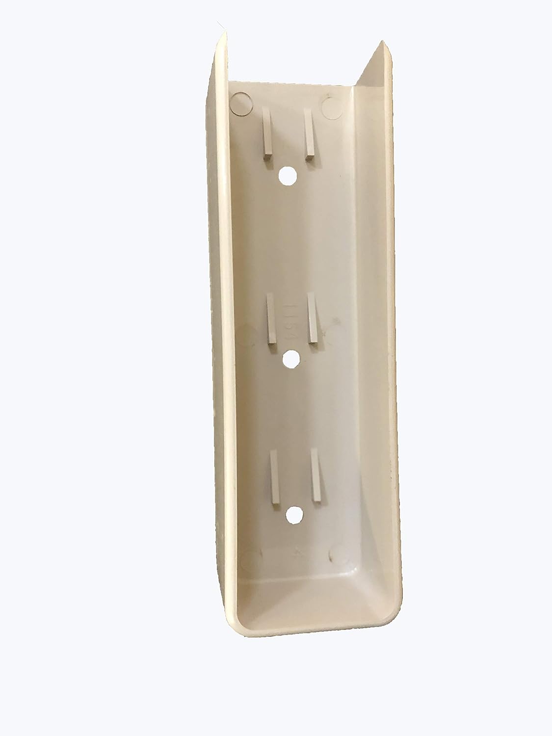 Vinyl Fence Rail Mount Bracket (Box of 10) (1.5"x5.5", Almond/Tan