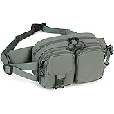 Fanny Packs for Women, Convertible Carry Belt Bag Small Sling Crossbody bags Waist Bag for Men, Green