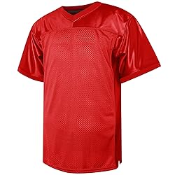Blank Football Jersey,90s Hip Hop Sports Mesh